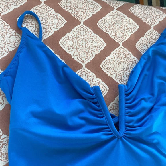 Sanctuary blue Swim suit  One-Piece size small NWOT - Picture 3 of 6